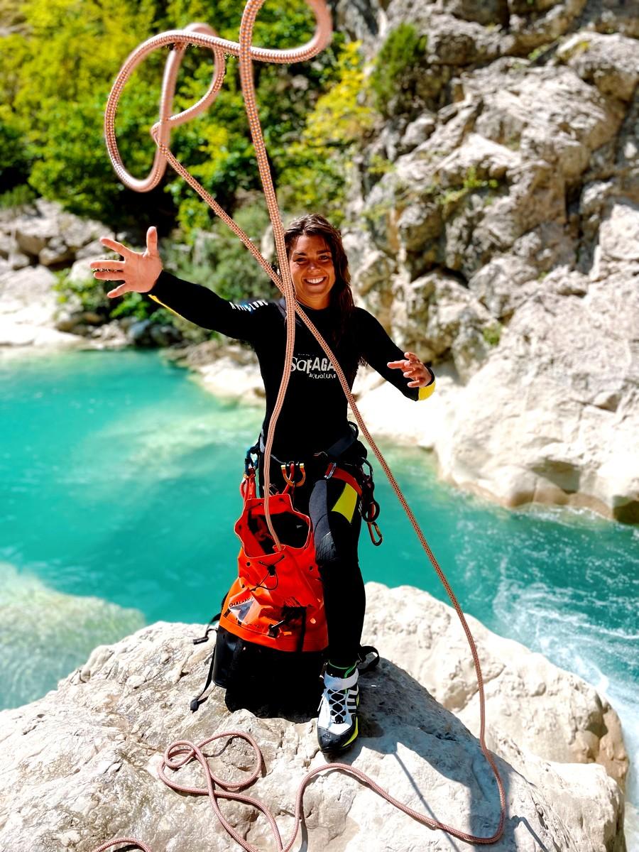 canyoning dans le canyon du riolan 5
