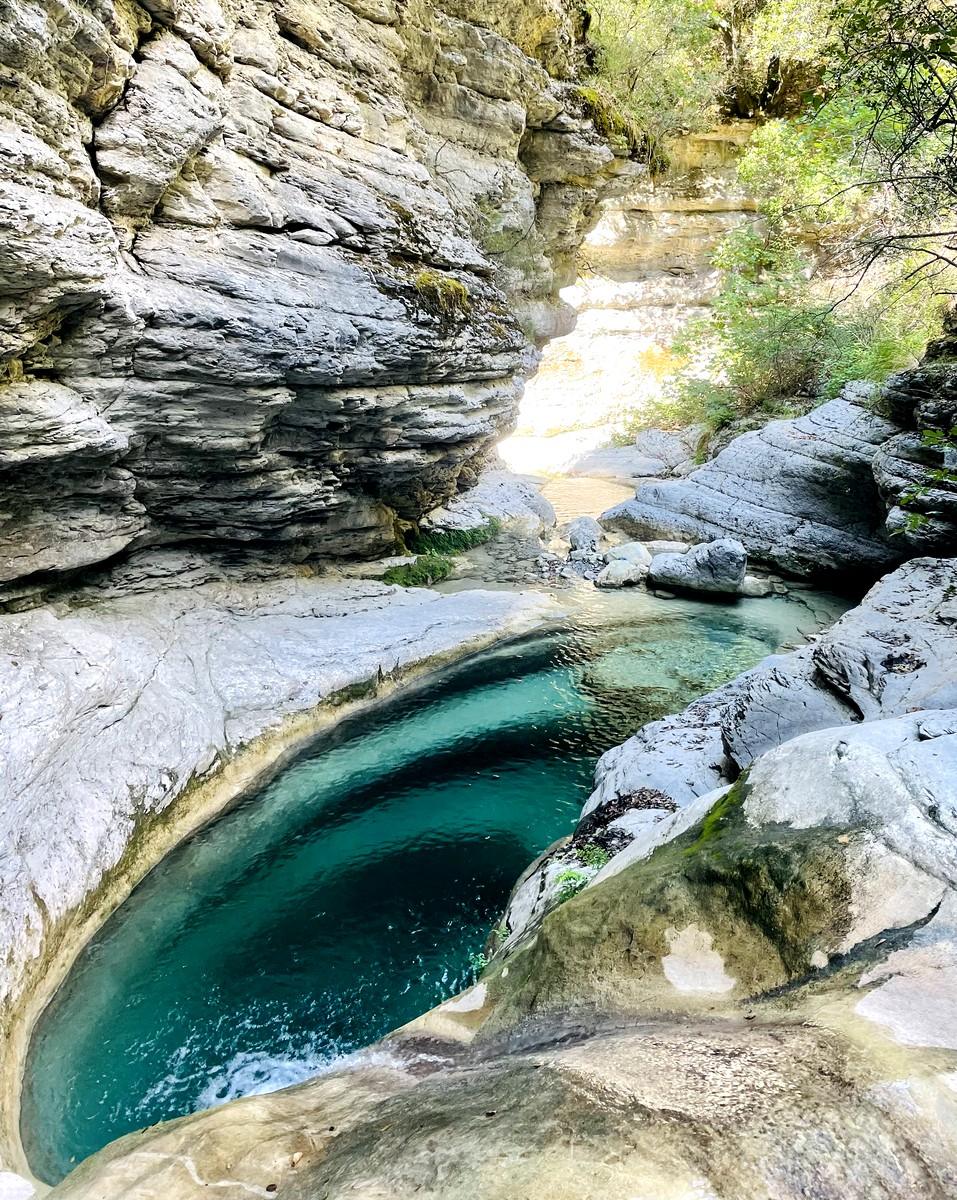 canyoning dans le ruisseau d audin