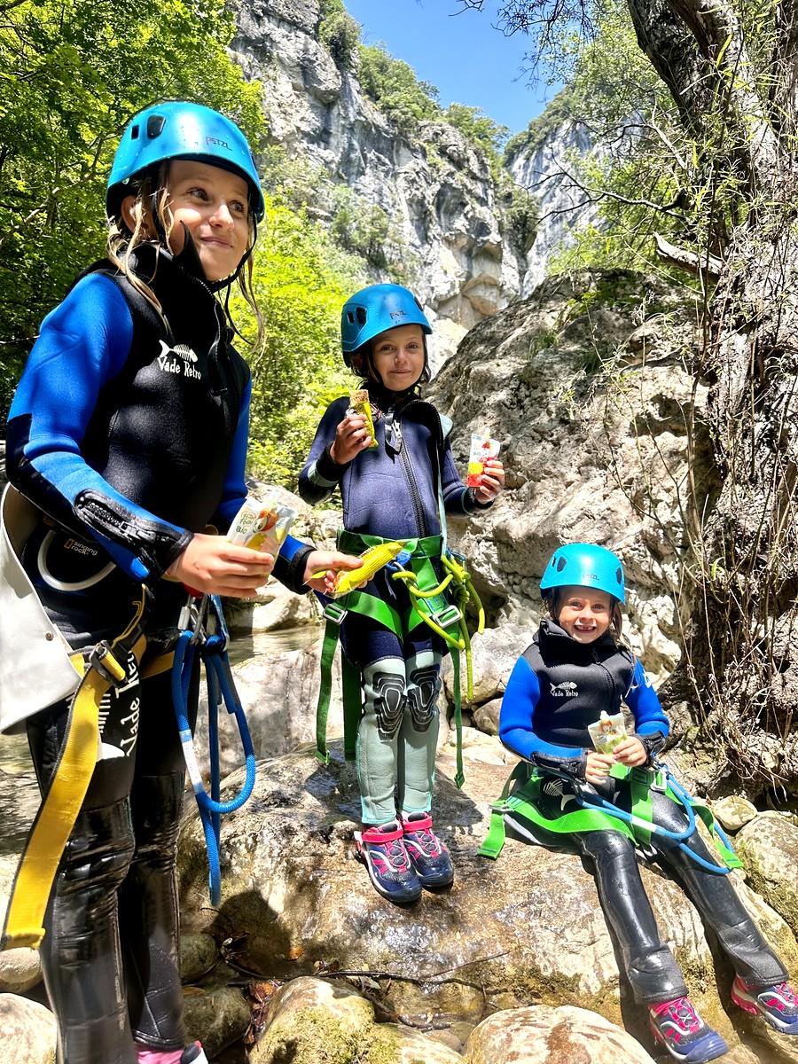 canyoning dans le ruisseau d audin