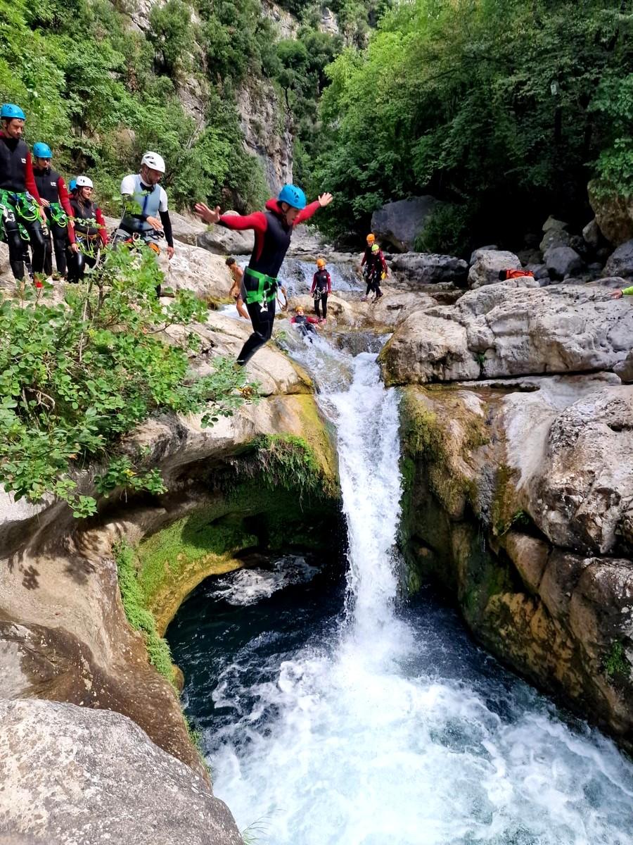 canyoning gorges du loup