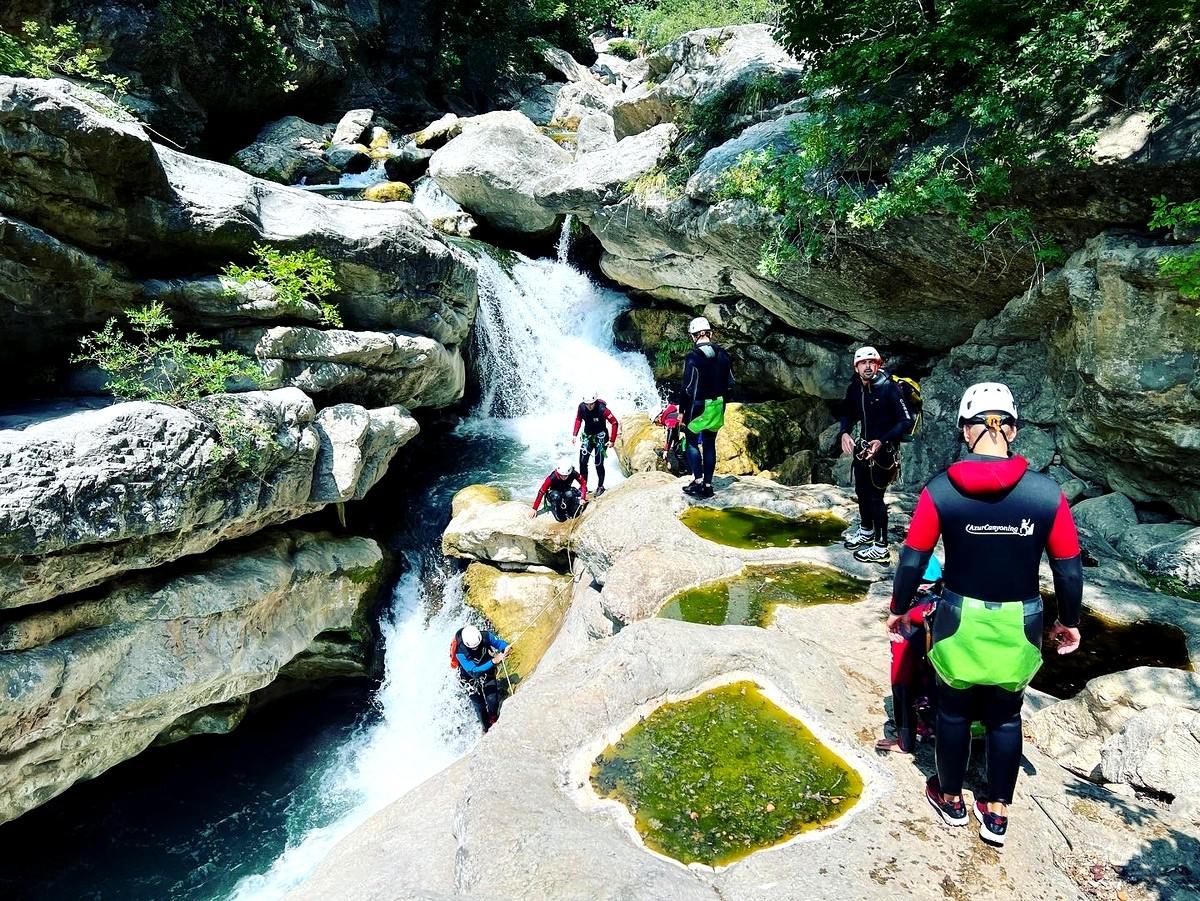 canyoning gorges du loup