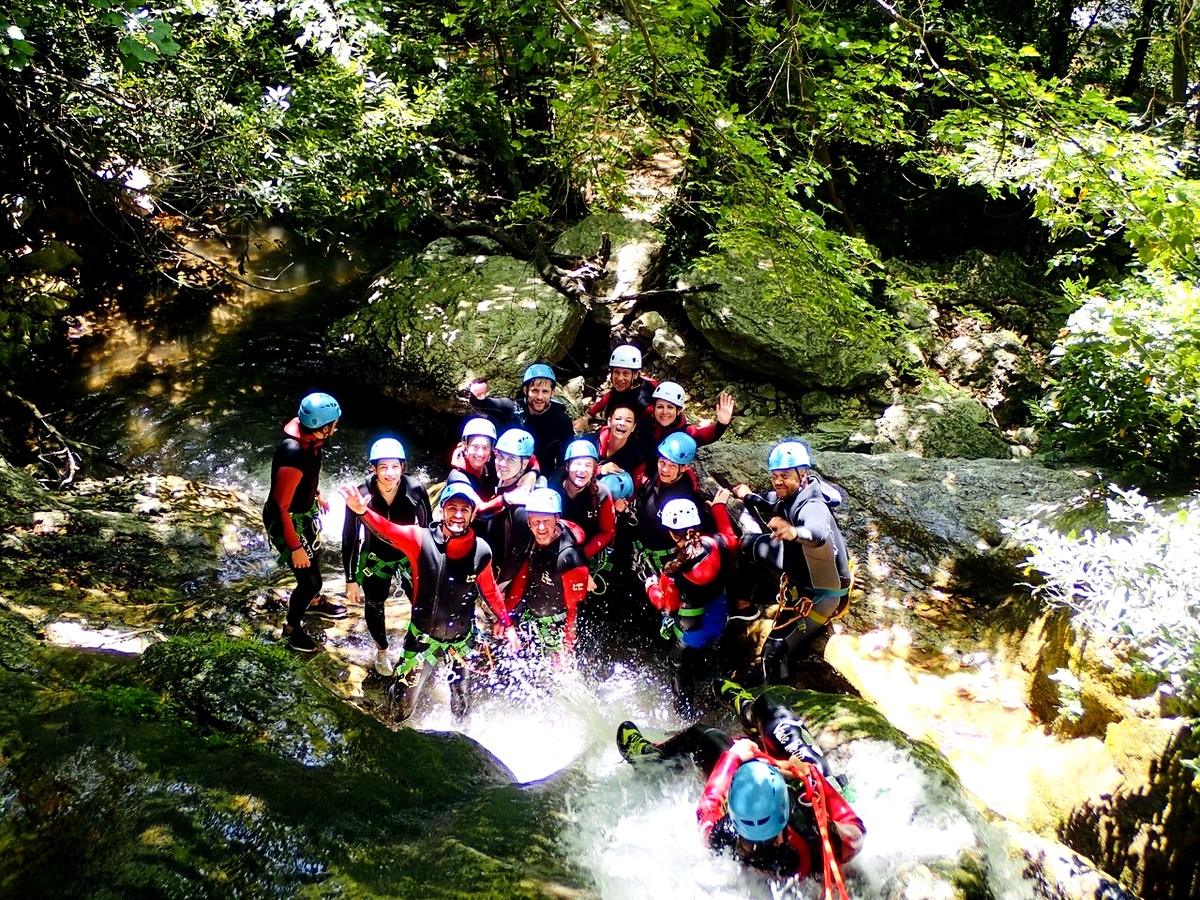 canyoning gorges du loup