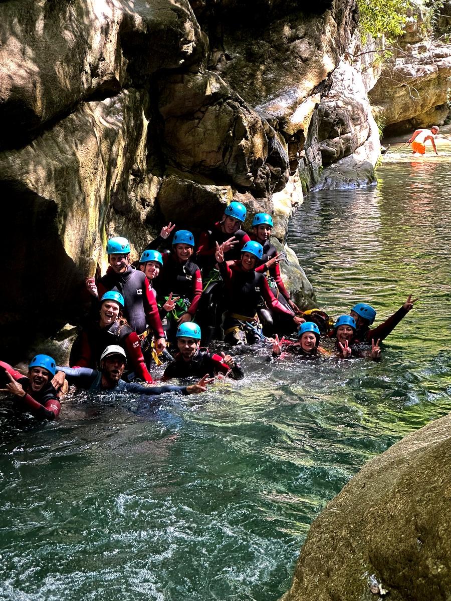 canyoning gorges du loup