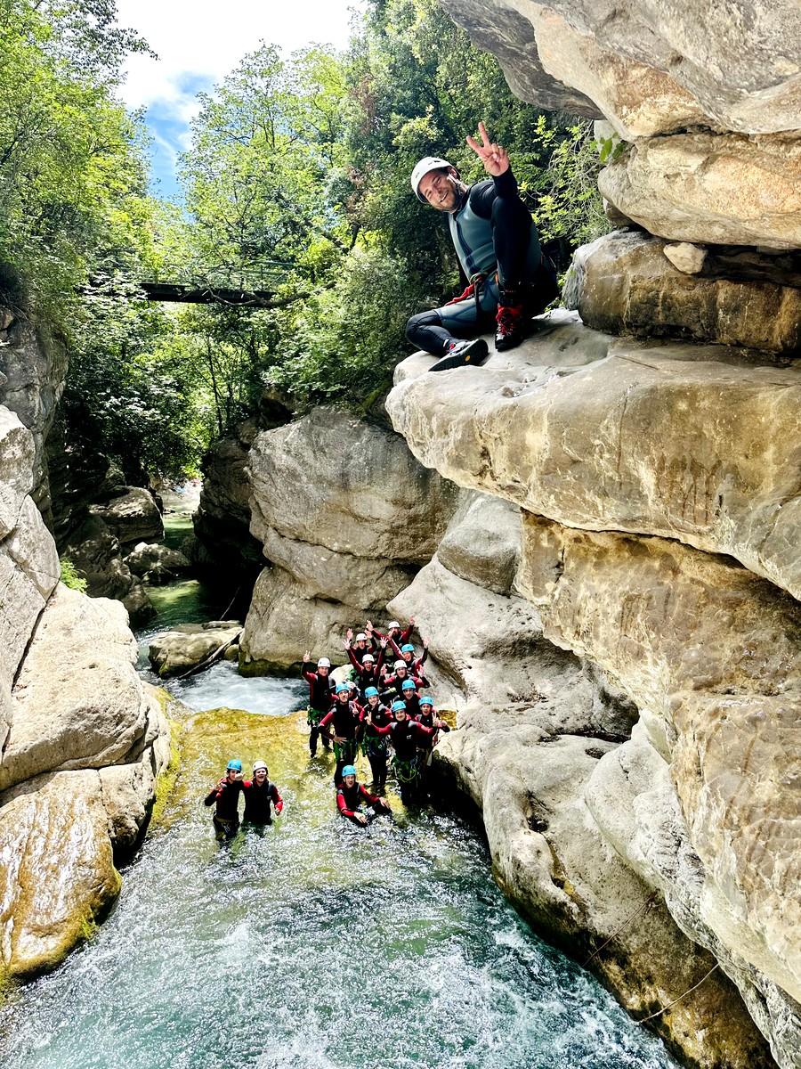 canyoning gorges du loup