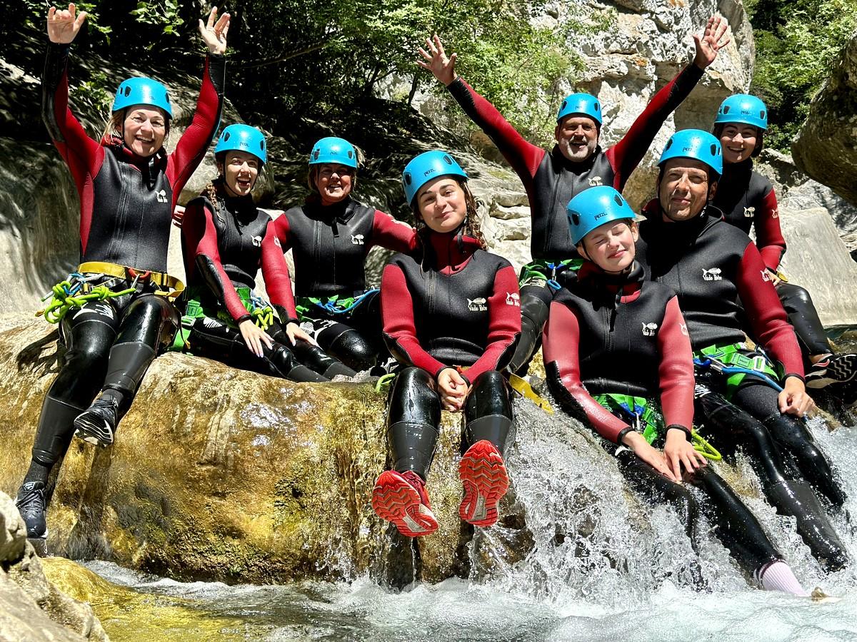 canyoning gorges du loup