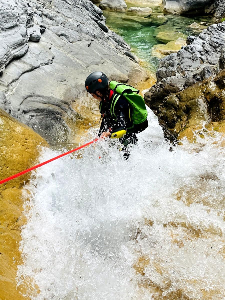 canyoning rio barbaira