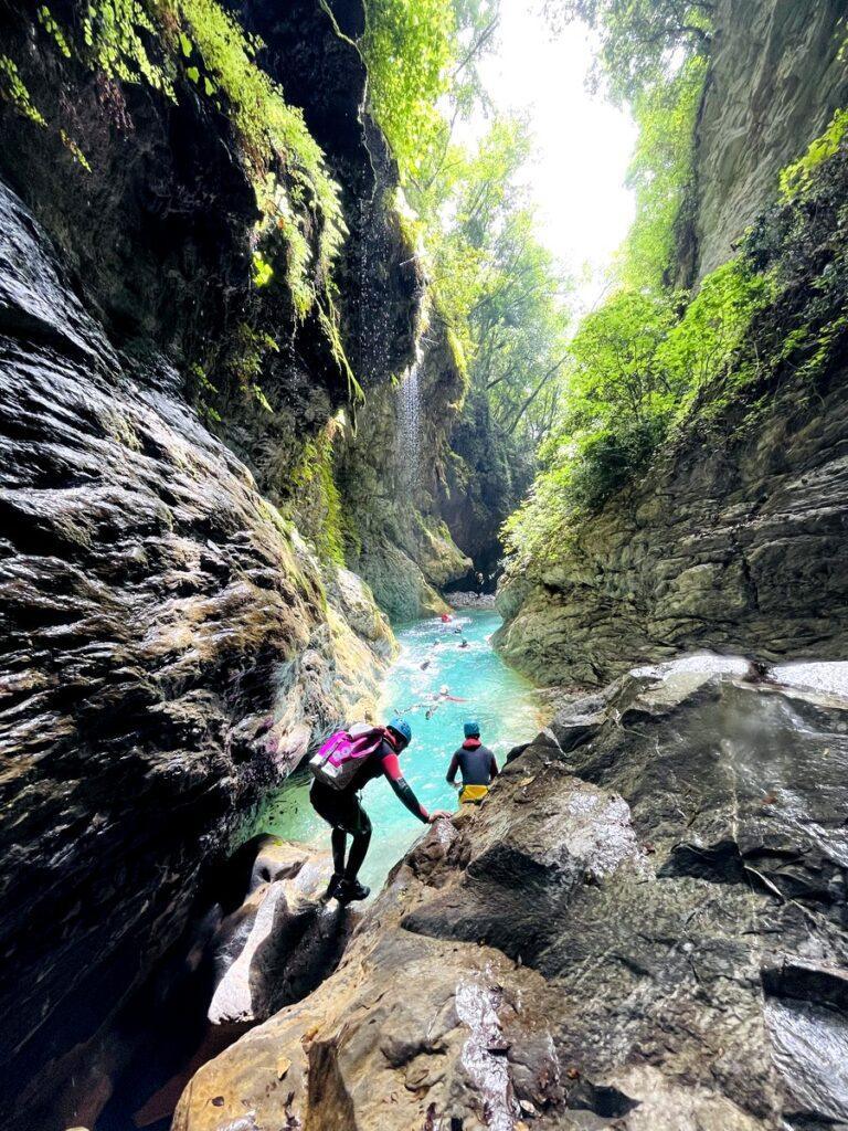canyoning rio barbaira