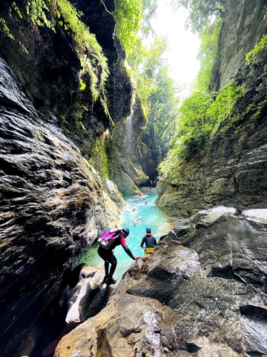 canyoning rio barbaira