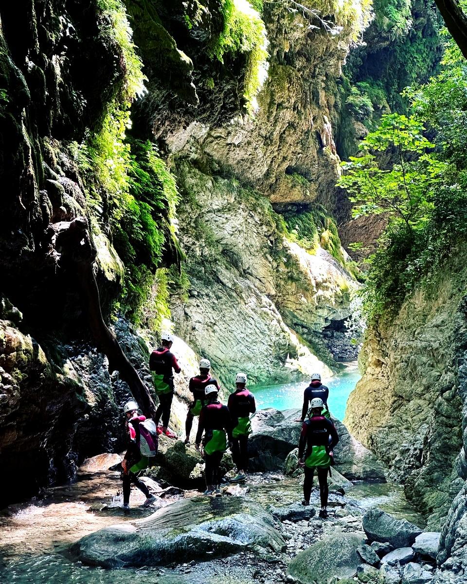 canyoning rio barbaira