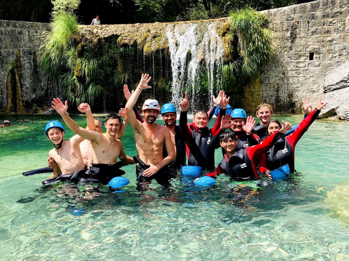 canyoning rio barbaira