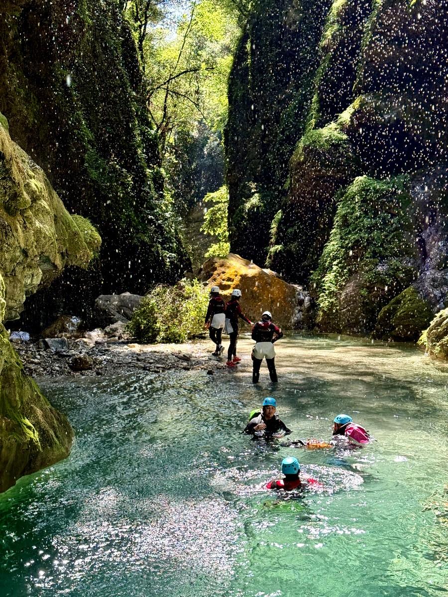 canyoning rio barbaira