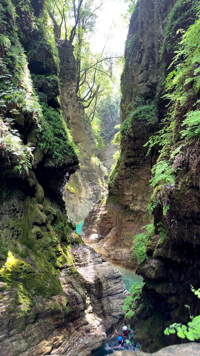 canyoning rio barbaira