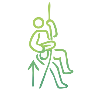 picto montée en rappel