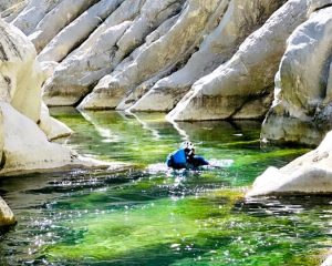canyoning dans le canyon du riolan