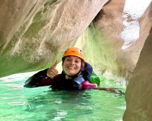 canyoning dans le canyon du riolan