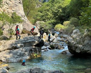 gorges du loup nice avec azurcanyoning