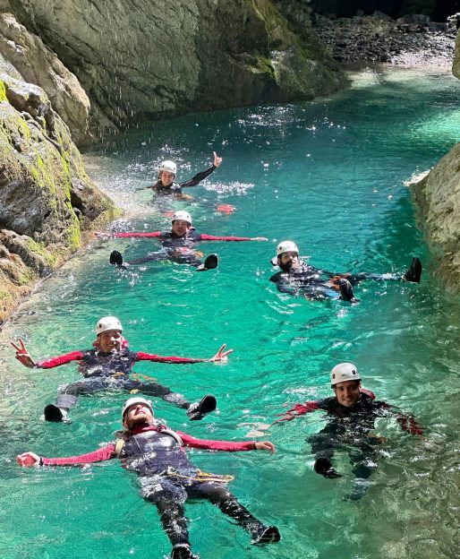 canyoning barbaira italie